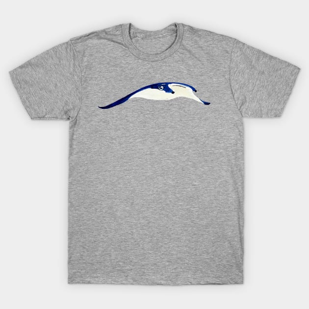 manta ray num2 T-Shirt by Zamen